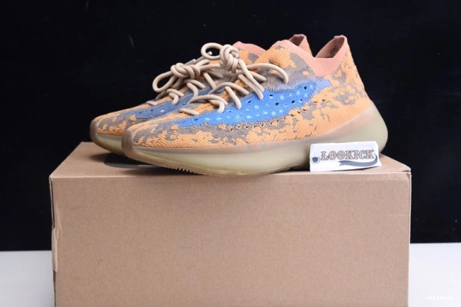 380 ADIDAS BLUE FX9847 YEEZY OAT REFLECTIVE BOOST 0306